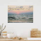 Efesios 4:26 poster (Küche)