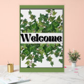 Efeu auf dem Hochzeitszeichen Acrylschild (Hochzeit)