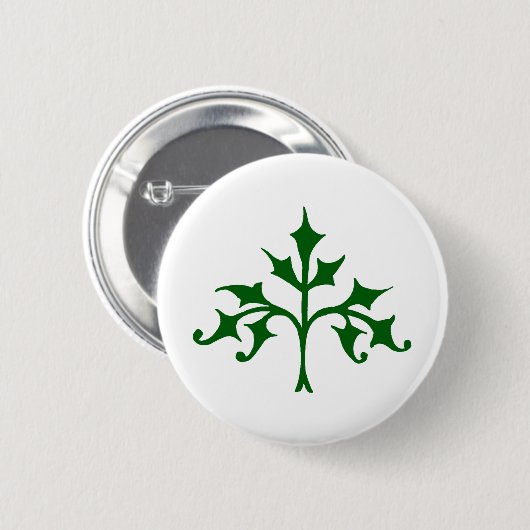 Efeu-Baum Button (Vorne & Hinten)
