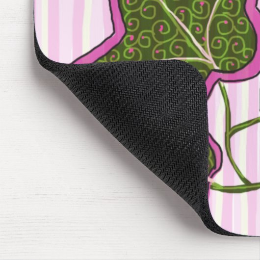 Efeu-Blatt Sun Mousepad (Ecke)