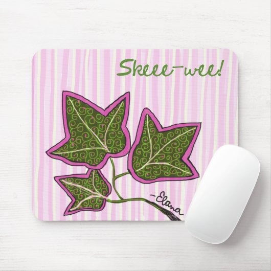 Efeu-Blatt Sun Mousepad (Mit Mouse)