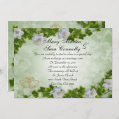 Efeu-Grenze mit Gärten Einladung (Vorne/Hinten)