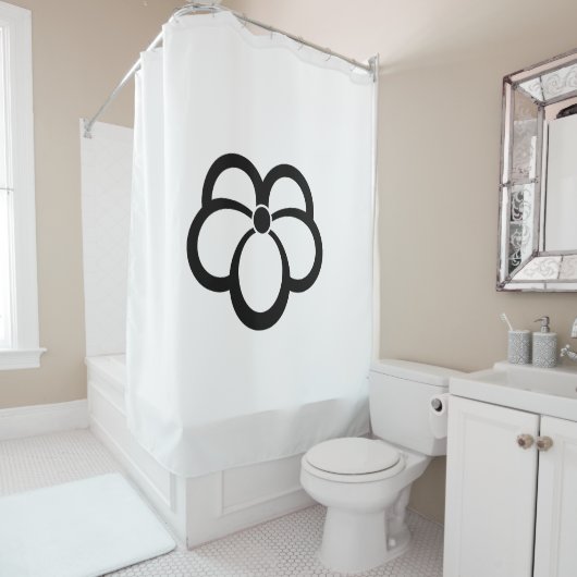 Efeu im Korinstil Duschvorhang (Beispiel)