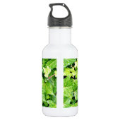 Efeu Laub Edelstahlflasche (Rückseite)