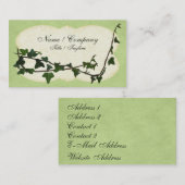 Efeu-Liga Visitenkarte (Vorne/Hinten)