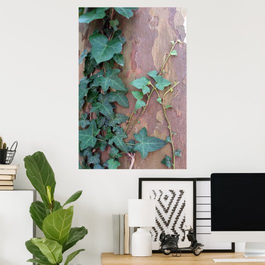 Efeu Poster (Heimbüro)