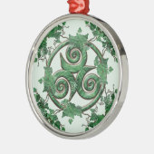 Efeu Triskel Ornament Aus Metall (Links)