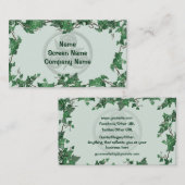 Efeu Triskel Visitenkarte (Vorne/Hinten)