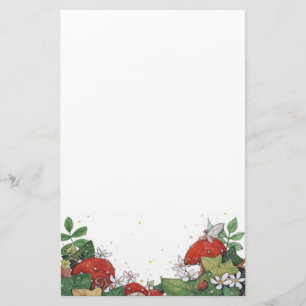 Efeu-u. Toadstool-Beleuchtung Briefpapier