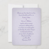 Efeu- und Efeu-Grenze Einladung (Rückseite)