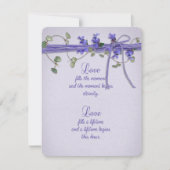 Efeu- und Efeu-Grenze Einladung (Vorderseite)