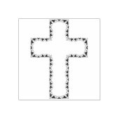 Efeu-Weinkreuz-Briefmarke Gummistempel (Prägung)