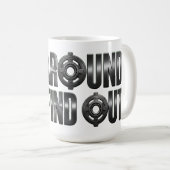 Eff Around and Find Out – Waffenmetall. Kaffeetasse (VorderseiteRechts)