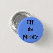 EFF das Ministerium Button (Vorne & Hinten)