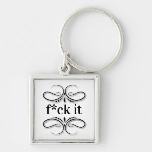 Eff it (cursing) Schmetterlingsscroll Schlüsselanhänger