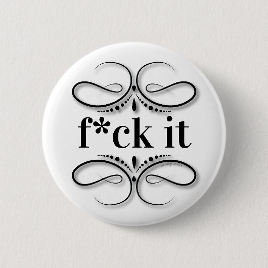 Eff It (Fluch) Button (Vorderseite)
