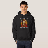 Eff You See Kay Why Oh You Monkey Yoga Retro Vinta Hoodie (Vorne ganz)