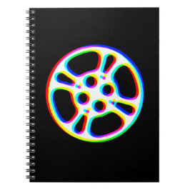 Effekt-Notizbuch der Filmrolle-/Film-Spulen-3D Notizblock