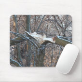 Effekte eines Eis-Sturms Mousepad (Mit Mouse)