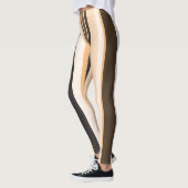 Effektive aktuelle vertikale Streifen Leggings (Links)