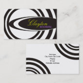 Effektive Visitenkarten Visitenkarte (Vorne/Hinten)