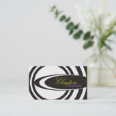 Effektive Visitenkarten Visitenkarte (Stehend Vorderseite)