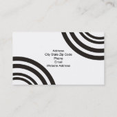 Effektive Visitenkarten Visitenkarte (Rückseite)