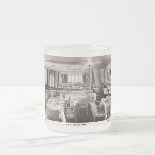 Effektivwert-Passagier-Schiff, Königin Mary, Mattglastasse (Mittel)