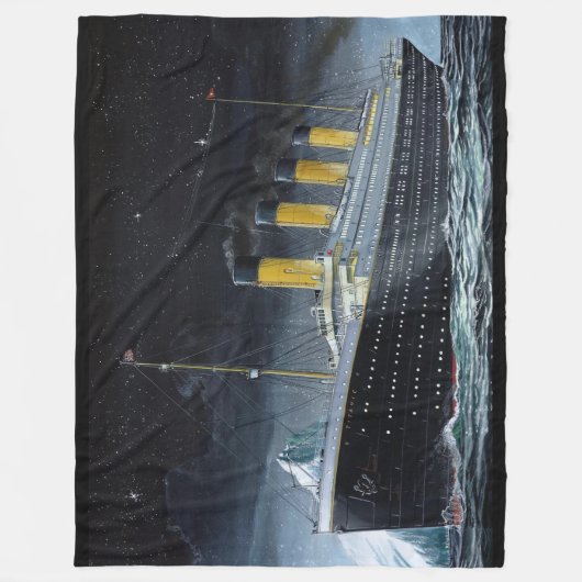 Effektivwert titanisch fleecedecke (Vorderseite)