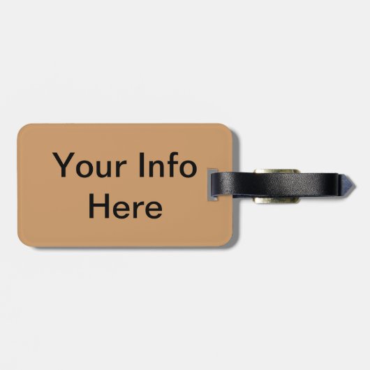 EffektivwertLusitania kommt New York City 1907 an Gepäckanhänger (Rückseite horizontal)