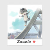 Effel Tower Vinyl Sticker - (verschiedene Größen) (Blatt)