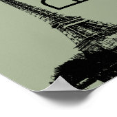 effeltower-paris poster (Ecke)