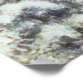 Effet de Neige a Montfoucault, 1882 Poster (Ecke)