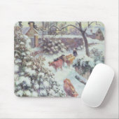 Effet de Neige ein Montfoucault, 1882 Mousepad (Mit Mouse)