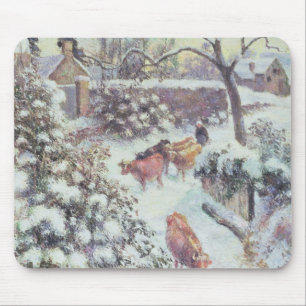 Effet de Neige ein Montfoucault, 1882 Mousepad
