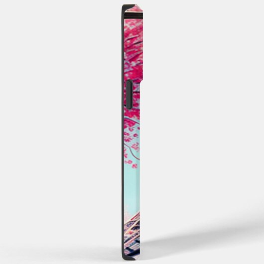 Effiel Tower im Frühjahr Case-Mate iPhone Hülle (Rückseite / Rechts)