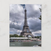 Effiel Tower Postkarte (Vorderseite)