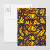Effies Schmetterlinge Postkarte (Vorne/Hinten)