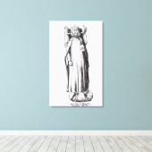 Effigy Edward II von Gloucester Cathedral Leinwanddruck (Insitu (Holzboden))