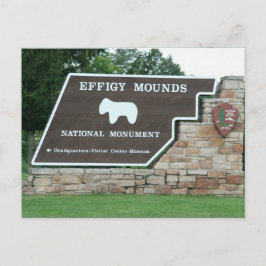 Effigy Mounds Nationalpark Eintritt Postkarte