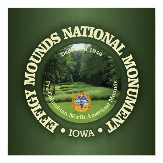 Effigy Mounds (NM) Poster (Vorderseite)