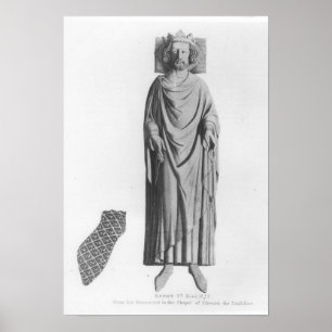 Effigy of King Henry III Poster