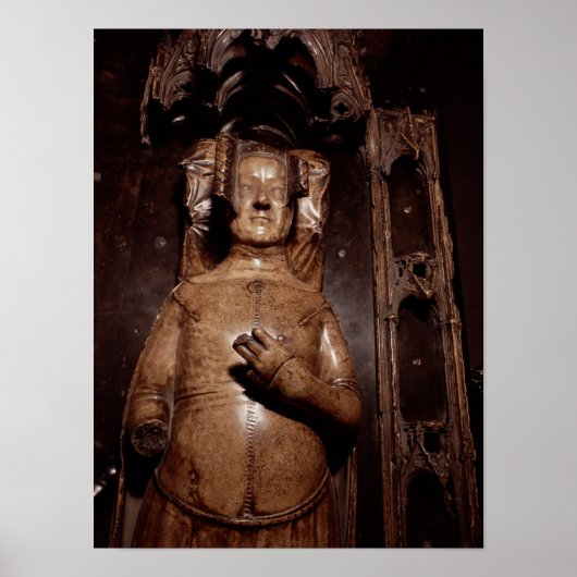 Effigy of Philippa of Hainault Poster (Vorne)
