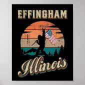 Effingham Illinois Poster (Vorne)