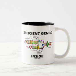 Effiziente Gene innerhalb (DNA-Replikation) Zweifarbige Tasse