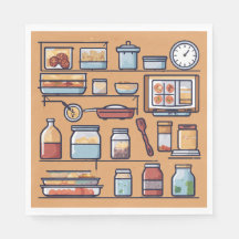 Effiziente Mahlzeiten Prep Organisierte Küche Papi