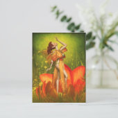 Efflorescent Soutenu Postcard Postkarte (Stehend Vorderseite)