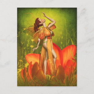 Efflorescent Soutenu Postcard Postkarte