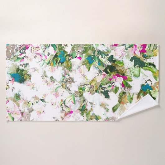 Effloreszenz #4 badehandtuch (Badehandtuch)