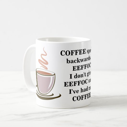 EFFOC-Tasse Kaffeetasse (Vorderseite Links)